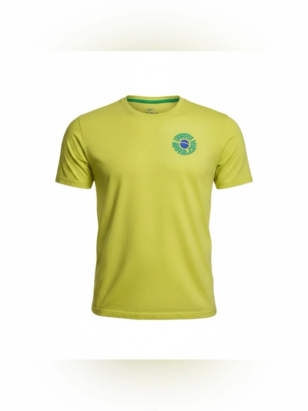 Brazil Voice Nike Mens Size M Shirt Garra Brasileira Soccer Fan Activewear